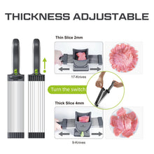 ONCE for All Meat Slicer and Kitchen Knives Set for Meat Slicing , Manual Fresh Meat Cutter, Slicer for Beef, Pork, Chicken Breast
