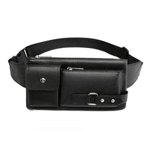 Fashion Waist Bag Casual Fanny Pack Purse Large Phone Belt Bag Leather Outdoor Travel Phone Bag Men & Women