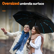 Heavy-Duty Automatic Folding Umbrella, Windproof, Heavy-Duty Durable Wind-Resistant