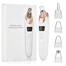 Blackhead Remover Vacuum Suction USB Rechargeable Facial Pore Cleaner Spot Acne Pimple Black Head Deep Extractor Skin Care Kit