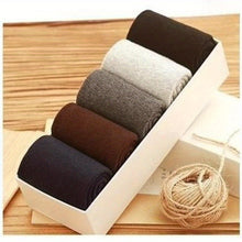 5 Pair Men Winter Warm Soft Thick Fleece Thermal Socks