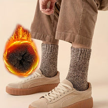 5 Pairs of Men's Winter Thickened Socks for Warmth