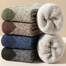 5 Pairs of Men's Winter Thickened Socks for Warmth