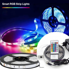 5M Smart RGB LED Strip Lights with Remote & USB | Multi-Color Changing Flexible Tape Light Kit