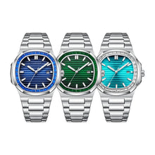 Rhinestone Men's Watch Business Casual Waterproof Quartz Wristwatch