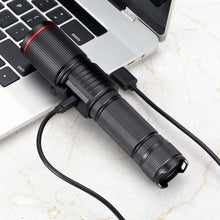 Powerful LED Flashlight Rechargeable Portable Torch White Laser Outdoor Light