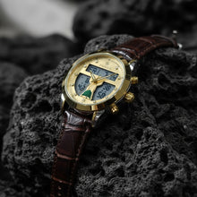 Islamic Luxury Leather Strap Wrist-Watch