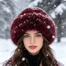 Women's Luxury Faux Winter Hat, Thickened Warm Lightweight Breathable