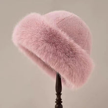 Women's Luxury Faux Winter Hat, Thickened Warm Lightweight Breathable