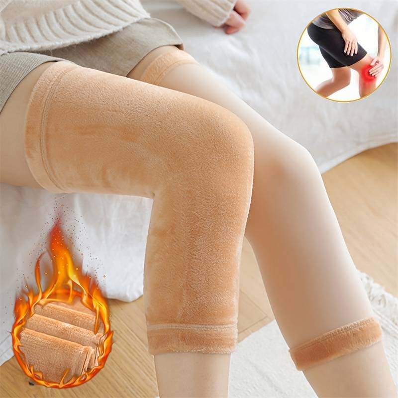 Aicao Self-Heating Knee Sleeves For Arthritis & Joint Pain - 2 Pairs Black Large Size