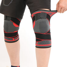 Copper Knee pads with Strap - Black Compression Sleeve, Suitable for Running, Weightlifting, Outdoor Sports