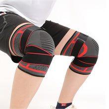 Copper Knee Brace Supports with Strap - Black Compression Sleeve, Suitable for Running, Weightlifting, Outdoor Sports
