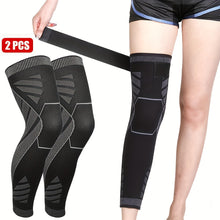 2pcs Adjustable Long Compression Knee Pads