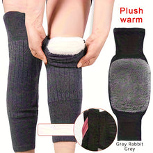2 PCS Cashmere Wool Warm Kneecap, Knee Protector Warmer