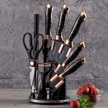 9PCS Kitchen K-nife Set, Professional Stainless Steel