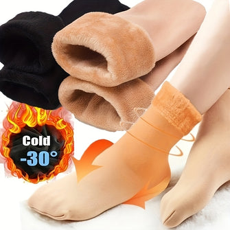 5 Pair/lot Branded winter warm Fleece Thermal Socks HQ