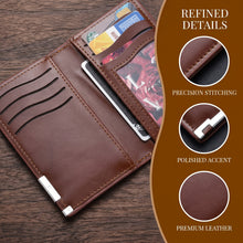 Premium Texture Slim Card Holder, Minimalist Multi-Slot Card Case