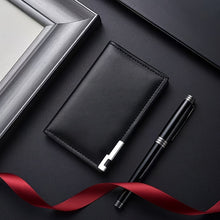 Premium Texture Slim Card Holder, Minimalist Multi-Slot Card Case