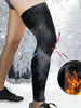 1 Pair Velvet Long Leg Warmers Sleeves, Breathable Windproof