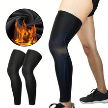 1 Pair Velvet Long Leg Warmers Sleeves, Breathable Windproof