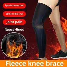 1 Pair Velvet Long Leg Warmers Sleeves, Breathable Windproof
