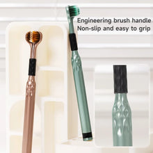 2 PCS Triple Sided Toothbrush Triple Head Wrap Household Soft Bristles Cleaning Daily Sensory Toothbrush