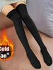 2 Pairs Women's Thickened Warm Knee Velvet Socks Thigh High Tube Stocking Socks