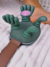 4D Simulated Human Hand Massager with Five Fingers, Electric Deep Tissue Massage Cushion, Wireless USB Rechargeable Portable Device for Neck, Shoulders, Back, Arms, And Legs