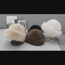 Women's Luxury Faux Winter Hat, Thickened Warm Lightweight Breathable