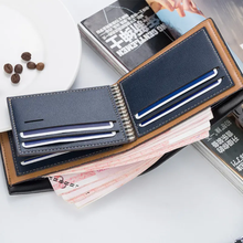 Men's Slim Leisure Business Soft PU Leather Wallet