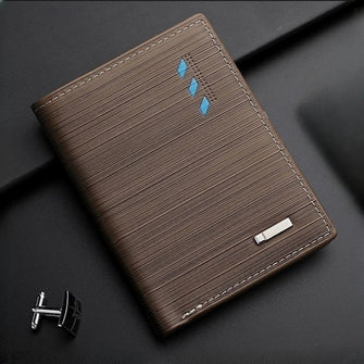 New Fashion Business Short Leather Wallet, cardholder