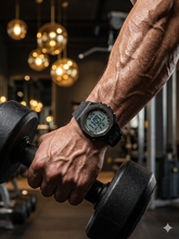 Shock Resistant Digital LED Outdoor Sports Watch (Water Resistant)