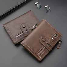 DIDE Large Capacity Zipper PU Leather Wallet