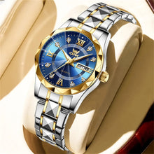 Dinar Brand Ladies Luxury New Fashion Stainless Steel Waterproof Watch
