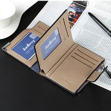 Men's Slim Leisure Business Soft PU Leather Wallet