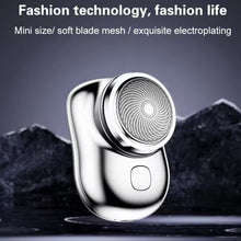 Mini Electric Travel Shaver For Men Pocket Size Washable Rechargeable Portable Painless Cordless Trimmer