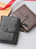 Baellerry Business PU Leather Wallet Coin Zipper