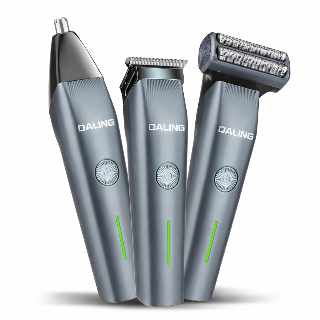 Daling 3in1 Hair Clippers Beard Trimmer for Men Cordless Barber Clippe ...