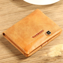 Branded High Quality Men's Genuine Leather Business Wallet