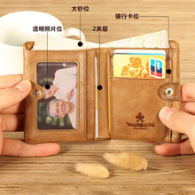 Branded High Quality Men's Genuine Leather Business Wallet