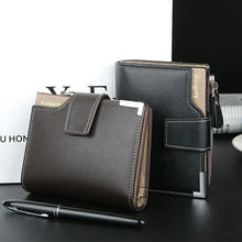 Men's Slim Leisure Business Soft PU Leather Wallet