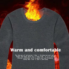Men's Winter Thermal Underwear Velvet Thick Underwear Set