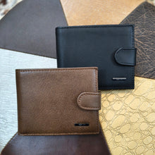 GZCZ Genuine Leather RFID Blocking Business Wallet