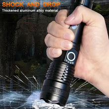 Super Bright Long Range Flashlight High Performance Battery
