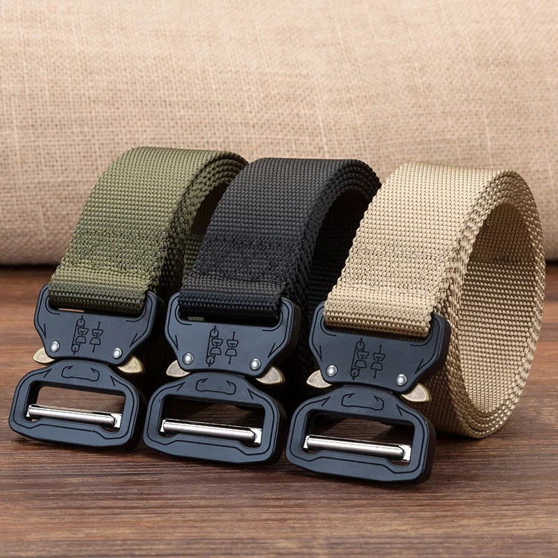 Nylon Canvas Breathable Tactical Men s Waist Belt arzaan.pk