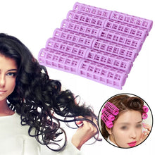 6Pcs/Set Big Self Grip Hair Rollers Cling - DIY Hair Curlers