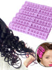 6Pcs/Set Big Self Grip Hair Rollers Cling - DIY Hair Curlers