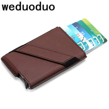 Smart Minimalist Metal Thin Pop-upable Wallet