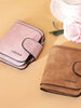 Bumesi Short Wallet, New PU Leather Ladies Purse Coin Zipper