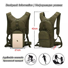 18L Men's Tactical Backpack Waterproof Outdoor Hiking Backpack